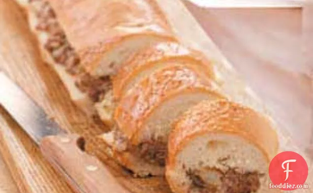 French Bread Stuffed with Beef