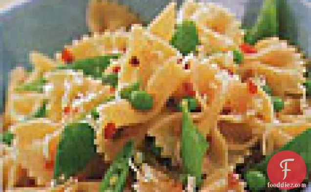 Farfalle with Peas and Pancetta