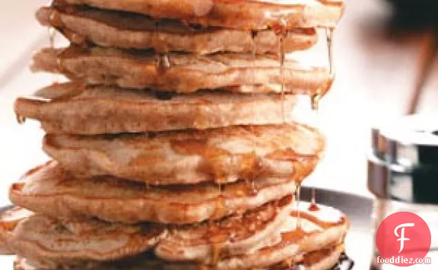 Apple Walnut Pancakes