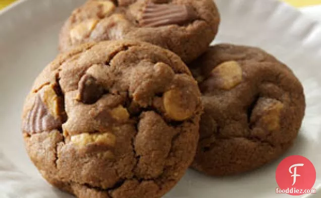 Chocolate-Peanut Butter Cup Cookies
