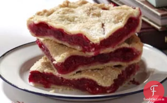 Raspberry Pie Squares
