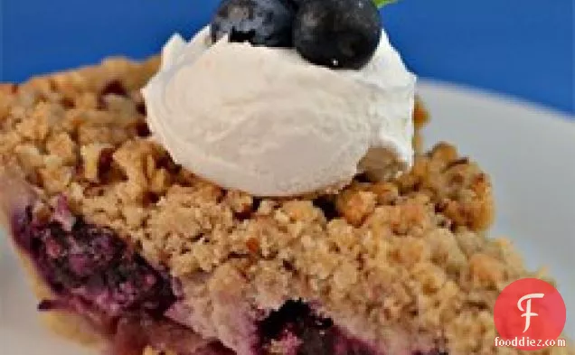 Creamy Apple Blueberry Pie