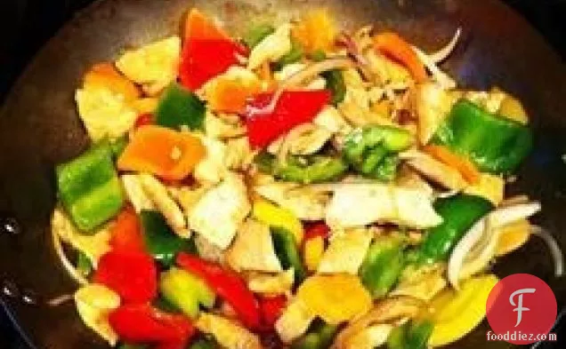 Chicken And Chinese Vegetable Stir-fry