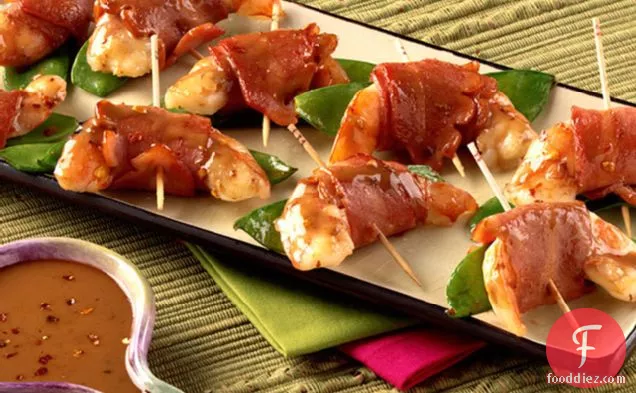 Asian-Style Turkey Bacon Appetizers