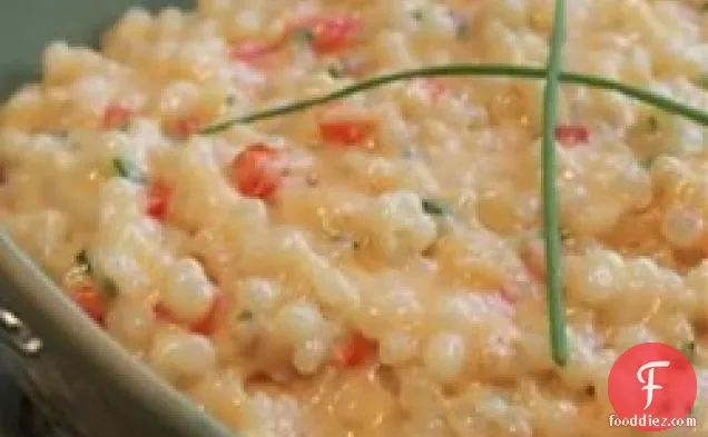 Israeli Couscous and Cheese