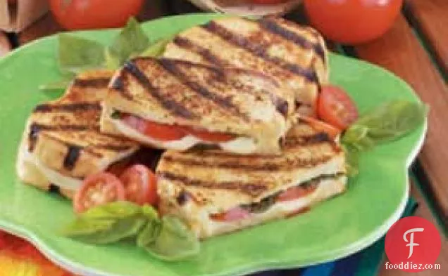 Fast Italian Grilled Cheese