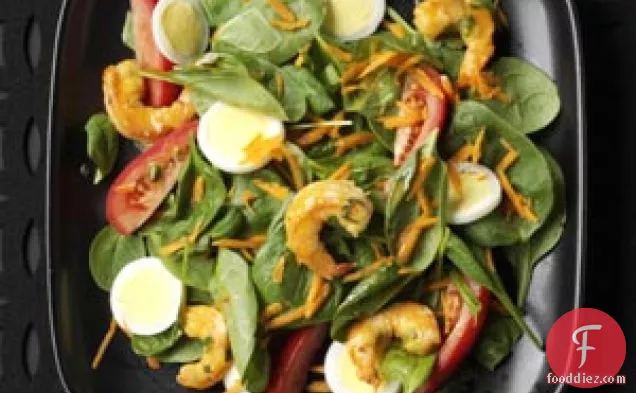 Shrimp & Spinach Salads
