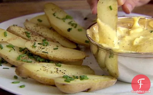 Fingerling Potatoes with Aioli