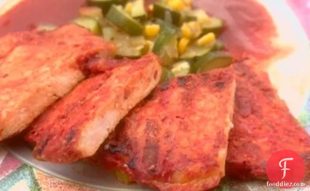 रेड चिली पोर्क कटलेट, सर्वेंट्स स्टाइल: चुलेटस डी सर्डो एन चिली रोजो, एस्टिलो सर्वेंट्स