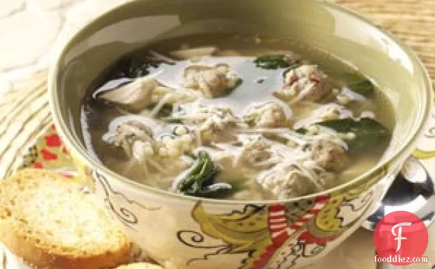 Traditional Italian Wedding Soup