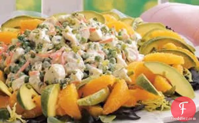 Orange-Avocado Chicken Salad
