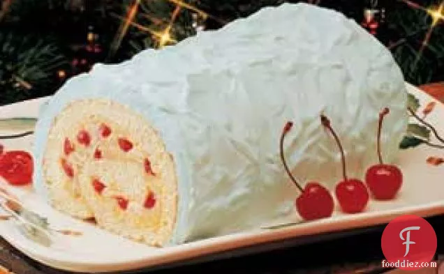 Eggnog Cake Roll