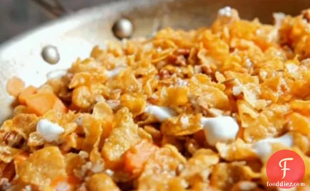 Countdown #10 Stove Top Candied Sweet Potatoes with Crunchy Topping