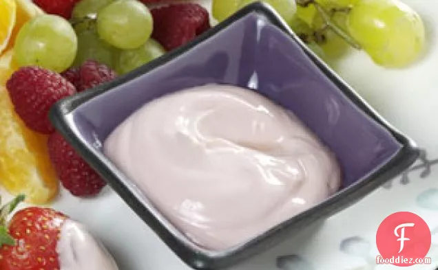 Raspberry-Lime Yogurt Dip for Fresh Fruit