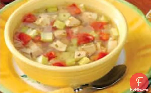 चिकन सब्जी का सूप