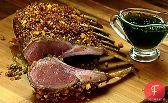 Chile Crusted Rack of Lamb
