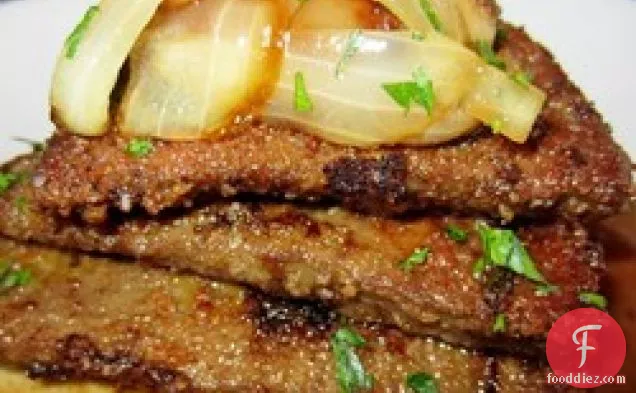 आयरिश लस्सी का जिगर और प्याज