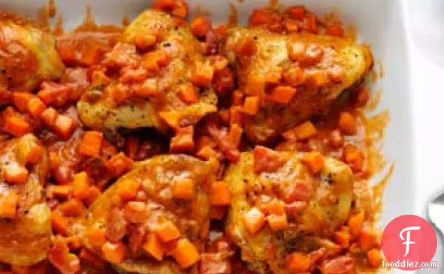 African Chicken & Sweet Potatoes