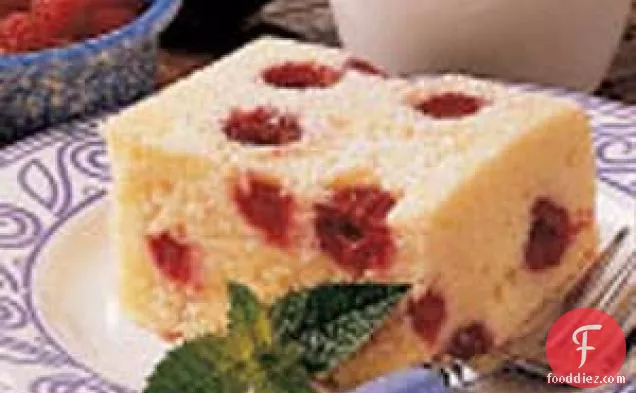 Upside-Down Raspberry Cake