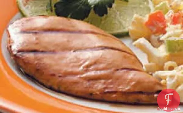 ऑरेंज-सरसों ग्रील्ड चिकन