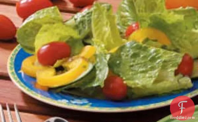 Garden Salad with Lemon Dressing