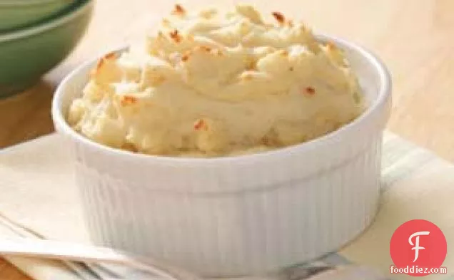 फ्रीजर मैश किए हुए आलू