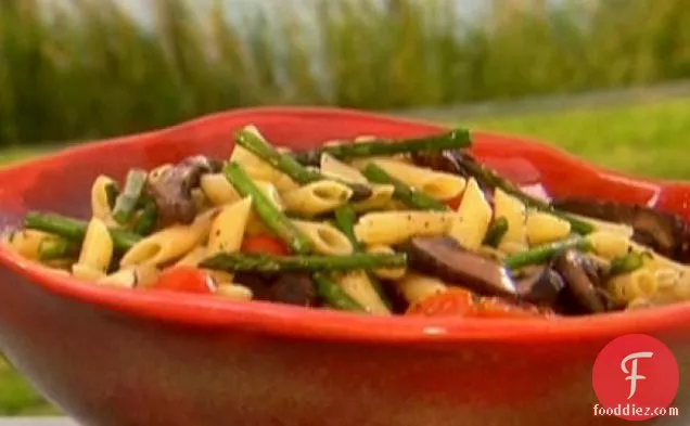 Portobello and Asparagus Salad