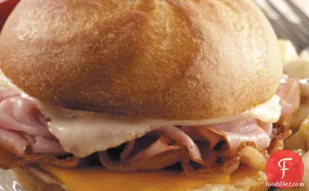 Hot Ham 'n' Cheese Sandwiches
