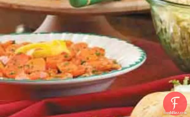 Carrots in Lemon-Parsley Butter