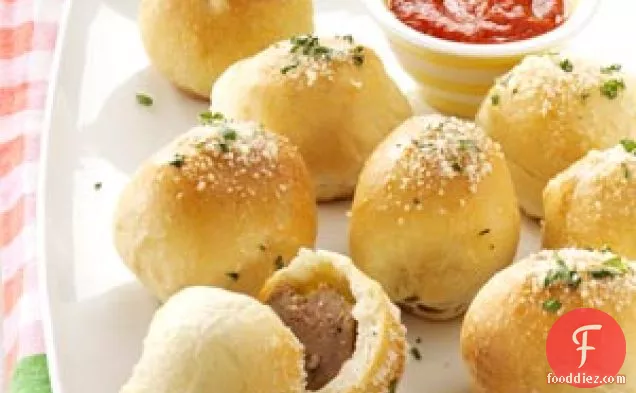 Italian Meatball Buns