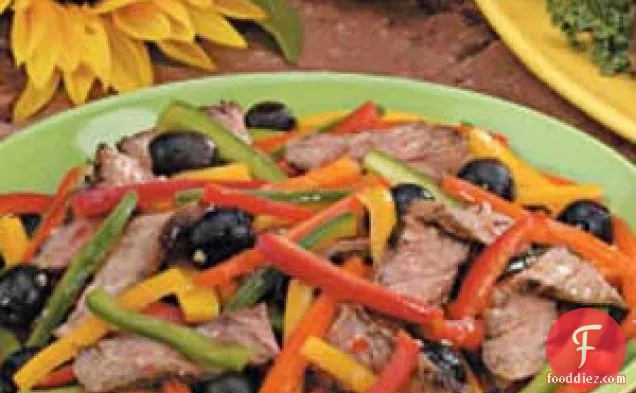 Pepper Steak Salad