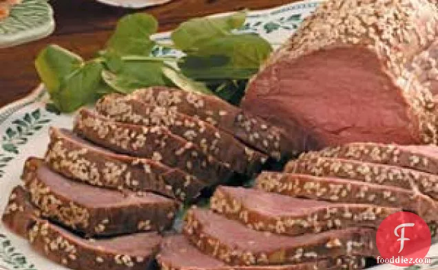 Sesame Beef Tenderloin