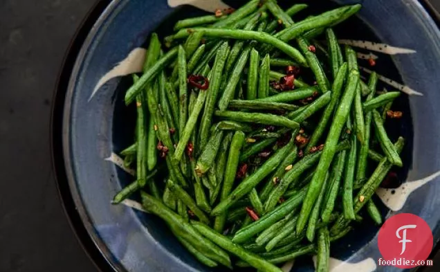 Sichuan Style Stir-fried Chinese Long Beans