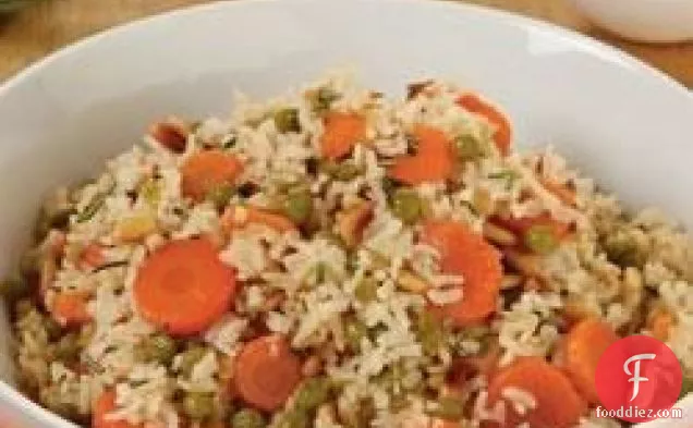 Veggie Pilaf with Pine Nuts
