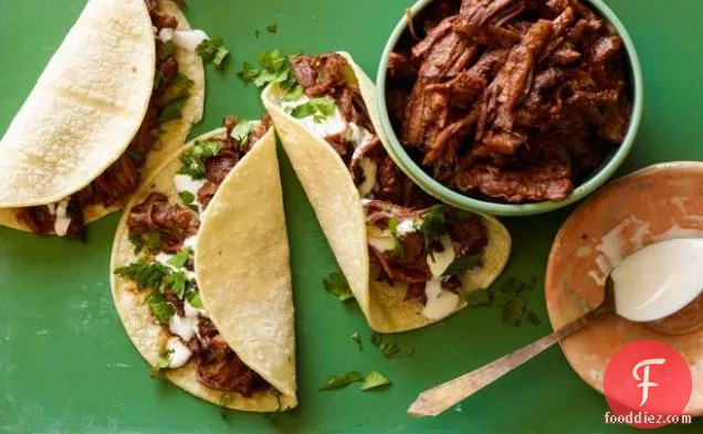 Sweet and Spicy Short Rib Tacos