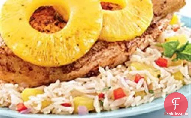 Pineapple Spiced Chicken and Rice