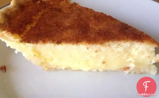 Buttermilk Pie with Molasses