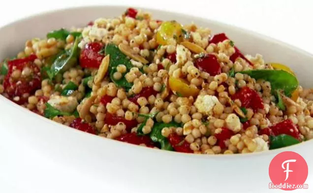 Israeli Couscous Salad with Smoked Paprika