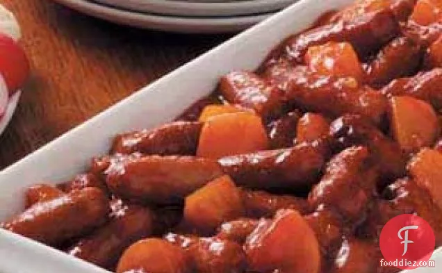 Sweet-and-Sour Sausages