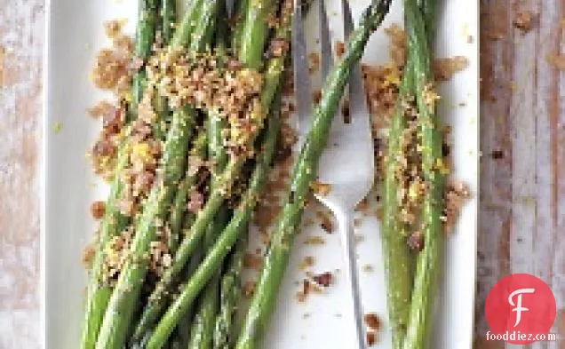 Asparagus With Breadcrumbs And Lemon Zest