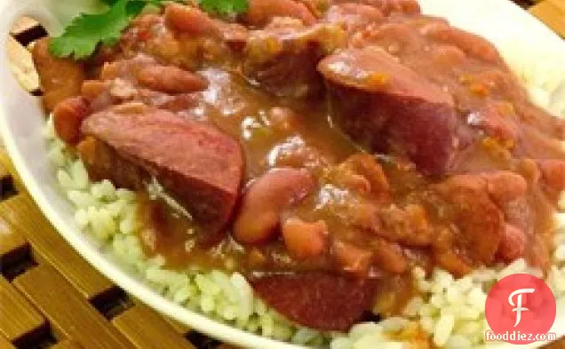 Healthy Red Beans and Rice