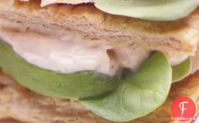 Grilled Chicken and Avocado Napoleons