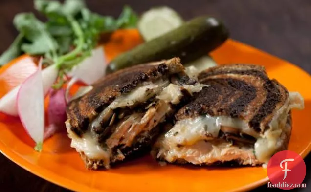 Sandwich Night: The Sliced Chicken and Mushroom Rachael