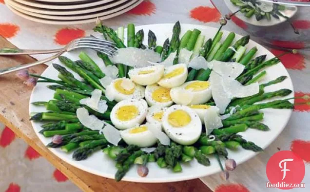 Truffled Asparagus With Parmesan And Eggs