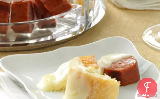 Riesling and Swiss Cheese Fondue