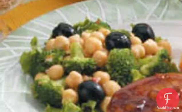 Broccoli Garbanzo Salad