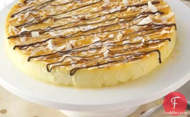 व्हाइट चॉकलेट कोकोनट फ्लान