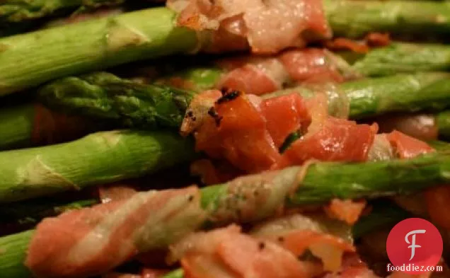 Pancetta-wrapped Asparagus With Citronette