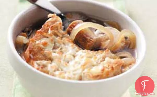 Onion Soup with Sausage