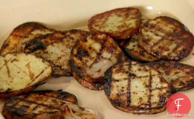 Grilled Red Potatoes and Onions